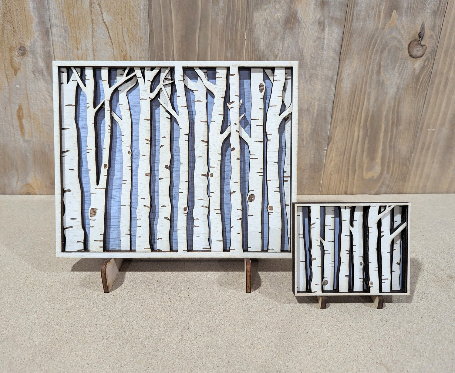 Layered Wood Art