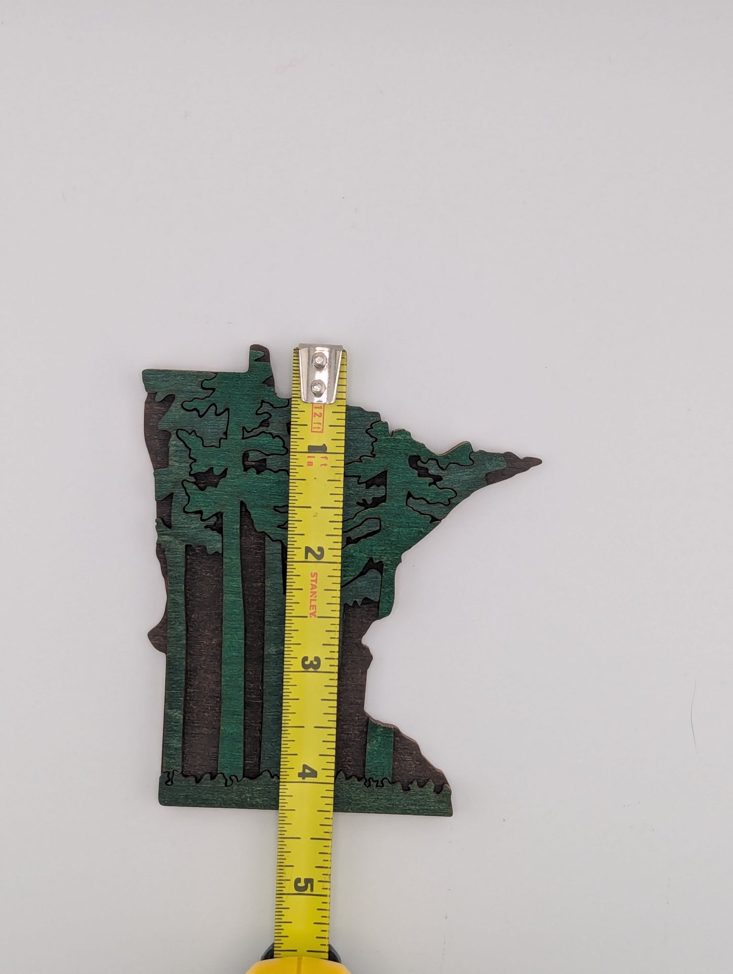 Minnesota Forest 4.25" wood ornament or magnet