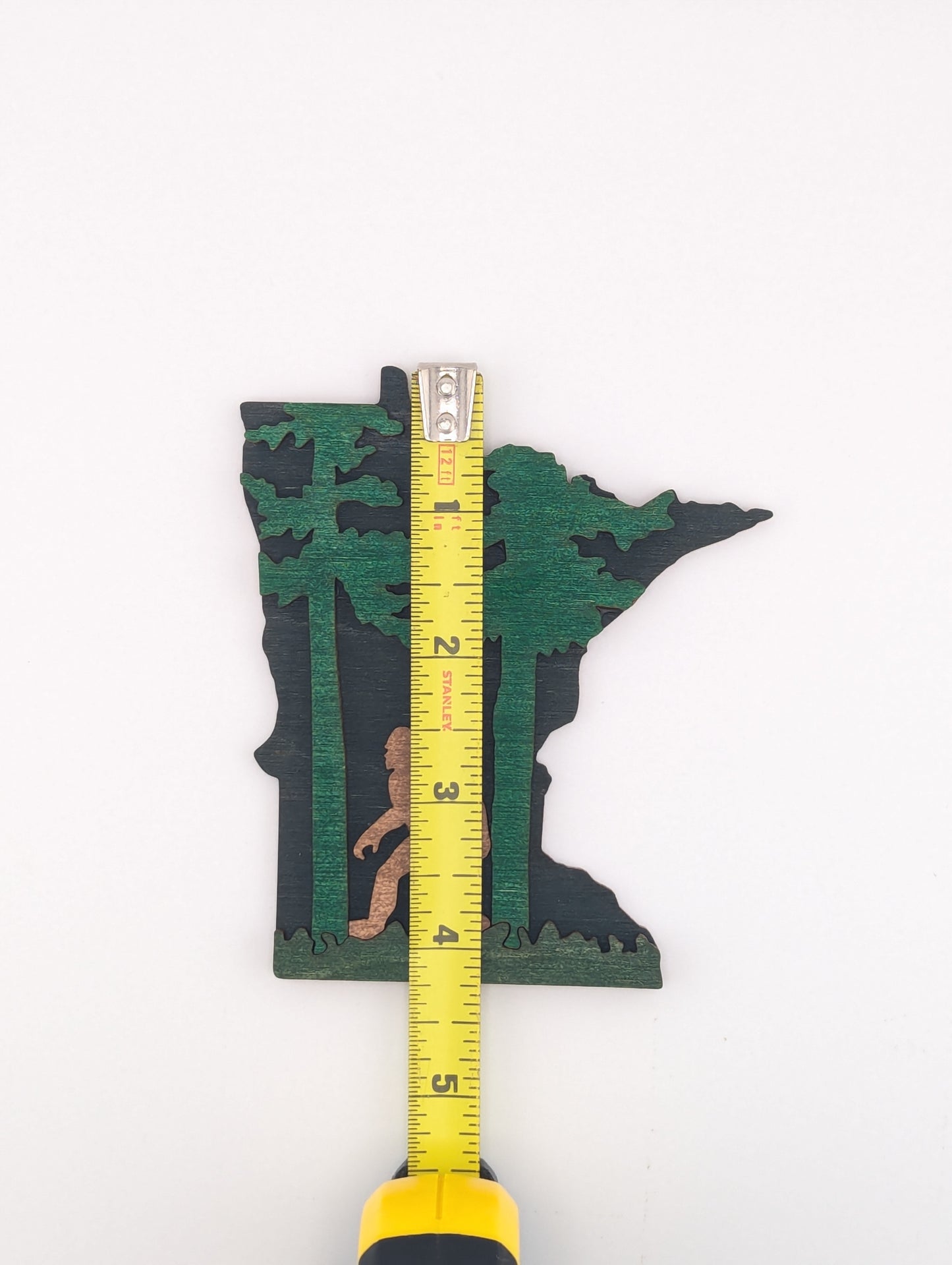 Minnesota Sasquatch 4.25" wood ornament or magnet