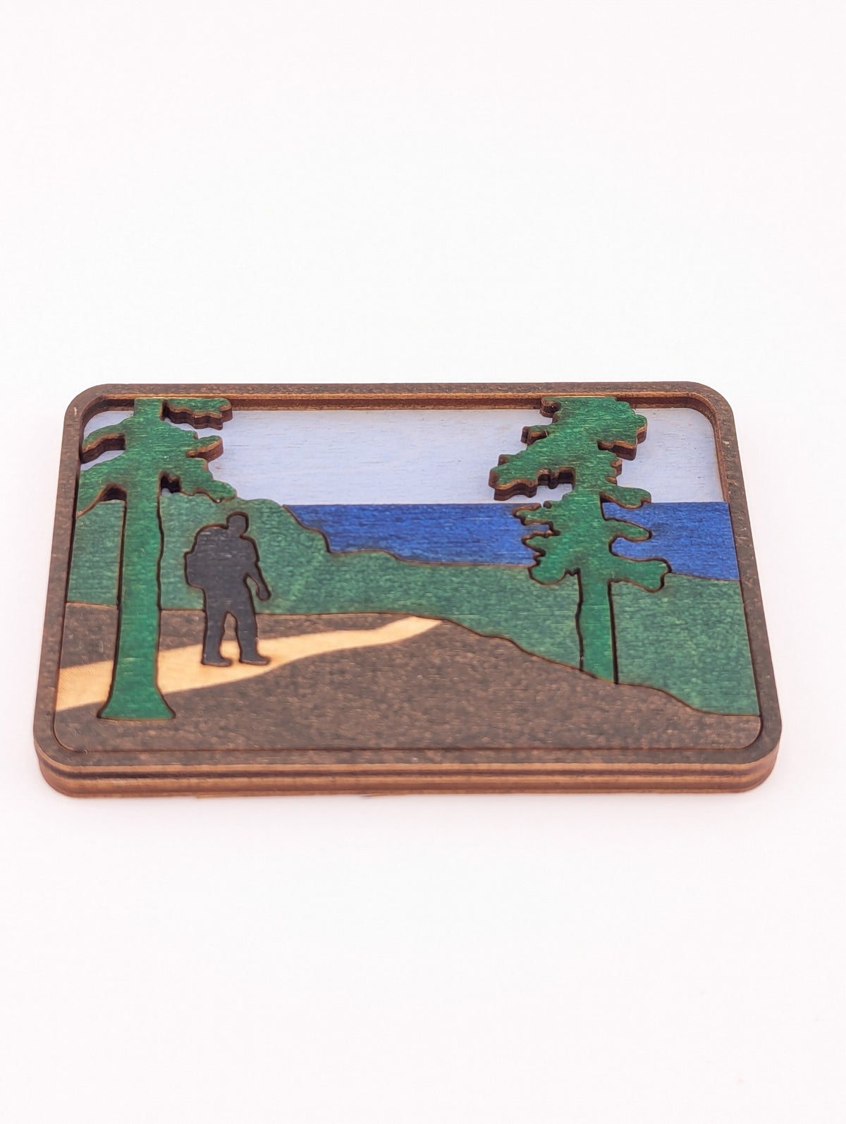 Hiker on Trail
