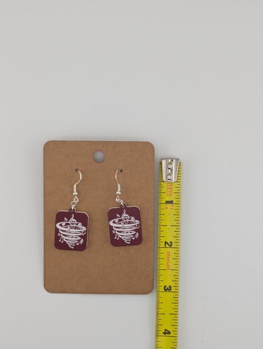 Anoka Band Logo Earrings